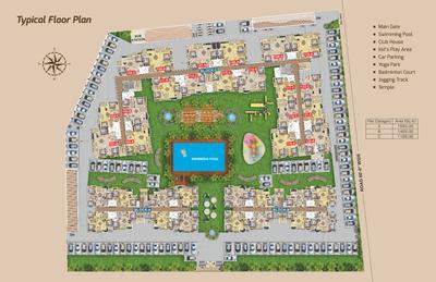 Project Image of 1129.0 - 1593.0 Sq.ft 2 BHK Apartment for buy in Aanandam