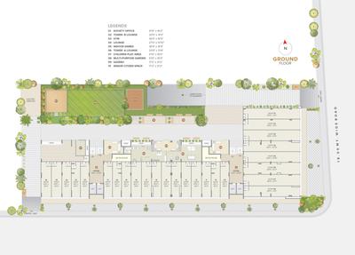 Project Image of 0.0 - 2430.0 Sq.ft 3 BHK Apartment for buy in Erica
