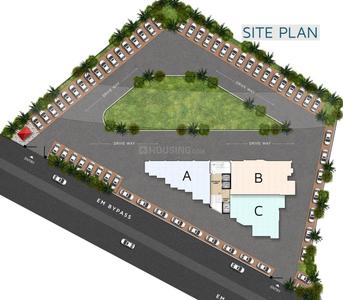 Project Image of 1672.0 - 1917.0 Sq.ft 3 BHK Apartment for buy in Arya Rajwada Sky