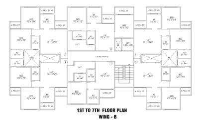 Project Image of 357.0 - 550.0 Sq.ft 1 BHK Apartment for buy in Patel Pristine