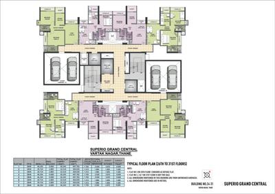 Project Image of 335.0 - 557.0 Sq.ft 1 BHK Apartment for buy in Puraniks Grand Central