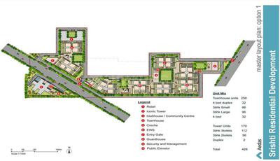 Project Image of 1695.0 - 3100.0 Sq.ft 3 BHK Apartment for buy in Raheja Srishti