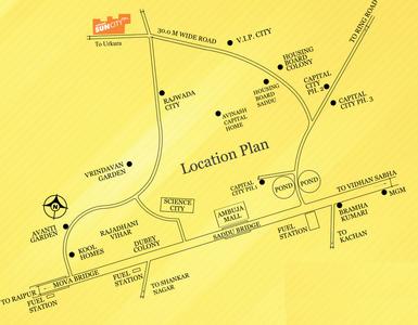 Project Image of 0.0 - 1273.0 Sq.ft 3 BHK Villa for buy in Avinash Sun City Villa
