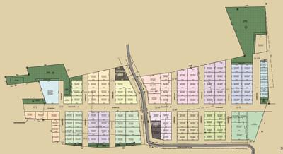 Pragathi Hills Layout Plan 1
