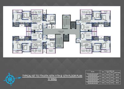 Project Image of 868.22 - 1128.59 Sq.ft 2 BHK Apartment for buy in Seventy 7 Skyway