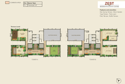 Project Image of 683.0 - 990.0 Sq.ft 2 BHK Apartment for buy in Ambuja Ecospace Residencia