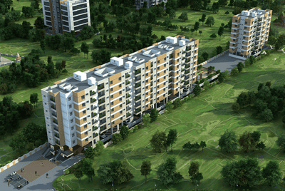 BG Vrundavan Park Elevation 1