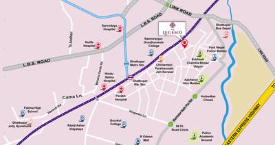 Project Image of 1498 Sq.ft 3 BHK Apartment / Flat for sale in Ghatkopar East for Rs. 24700000