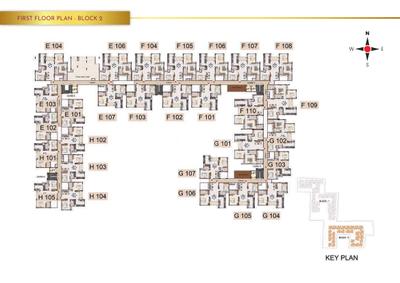 Project Image of 1162.0 - 1794.0 Sq.ft 2 BHK Apartment for buy in Casagrand Palm Springs