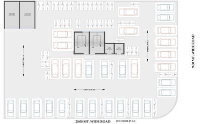 Project Image of 347.78 - 701.16 Sq.ft 1 BHK Apartment for buy in Jai Builders Prakash Tower