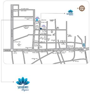 Project Image of 549.71 - 611.61 Sq.ft 2 BHK Apartment for buy in Preksha Prarthna Elegance