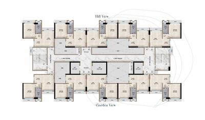 Project Image of 291.0 - 558.0 Sq.ft 1 BHK Apartment for buy in Squarefeet Green Square