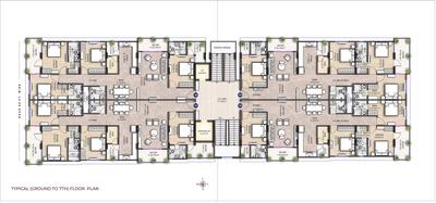Project Image of 2526.26 - 2734.46 Sq.ft 4 BHK Apartment for buy in JS The Signature