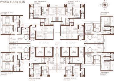 Project Image of 441.54 - 692.0 Sq.ft 1 BHK Apartment for buy in Suraj Vitalis