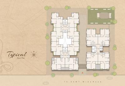 Project Image of 611.82 - 777.26 Sq.ft 2 BHK Apartment for buy in Aadhya Aangan