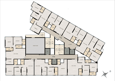 Project Image of 302.47 - 737.0 Sq.ft 1 RK Apartment for buy in Star Sayba Royal
