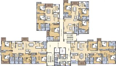 Project Image of 1314.0 - 3330.0 Sq.ft 3 BHK Apartment for buy in Hillman 360 East