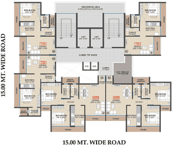 Project Image of 1090 Sq.ft 2 BHK Apartment / Flat for sale in Pushpak Nagar for Rs. 7020000