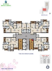 Project Image of 1557.0 - 2533.0 Sq.ft 2 BHK Apartment for buy in Mandavi Royal Garden