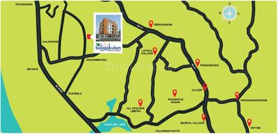 Project Image of 802.0 - 1103.0 Sq.ft 2 BHK Apartment for buy in Flagmark Balagokulam Premium Apartments