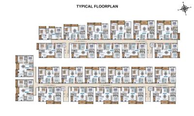 Project Image of 1344.0 - 1360.0 Sq.ft 3 BHK Apartment for buy in Bhoomika Mayflower