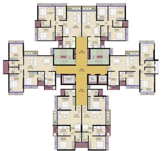 Project Image of 0.0 - 999.64 Sq.ft 3 BHK Apartment for buy in Maryland Bliss