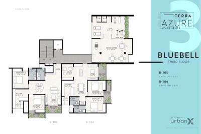 Project Image of 1170.0 - 1353.0 Sq.ft 2 BHK Apartment for buy in Urbanx Terra Azure