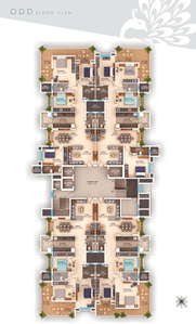Project Image of 2043.0 - 2417.0 Sq.ft 3 BHK Apartment for buy in Paul Gauranga