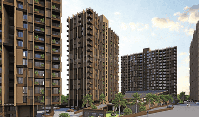 Project Image of 1063.04 - 1088.55 Sq.ft 3 BHK Apartment for buy in Highstreet CBD Tower C