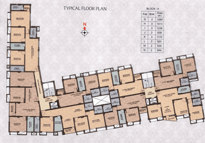 Project Image of 820.0 - 1617.0 Sq.ft 2 BHK Apartment for buy in Rohra Galaxy 