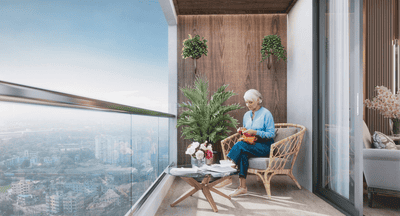 Project Image of 786.0 - 1224.0 Sq.ft 3 BHK Apartment for buy in The 96