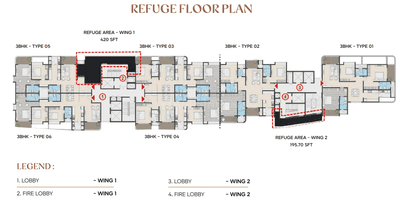 Project Image of 1162.0 - 1355.0 Sq.ft 3 BHK Apartment for buy in Vrise The Loft