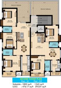 Project Image of 898.0 - 1245.0 Sq.ft 2 BHK Apartment for buy in Global Grand