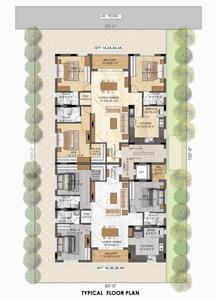Project Image of 1950.0 - 2100.0 Sq.ft 3 BHK Apartment for buy in Sapphire