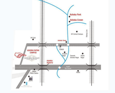 Project Image of 361.24 - 13702.46 Sq.ft 1 BHK Apartment for buy in Aarti Ashoka Royal C