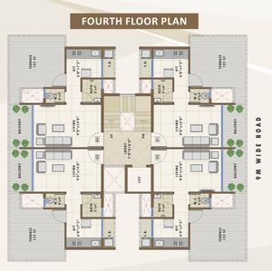 Supcon Shree Sadan Cluster Plan 1