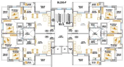 Project Image of 876.0 - 953.0 Sq.ft 2 BHK Apartment for buy in Teerth Aarohi FG