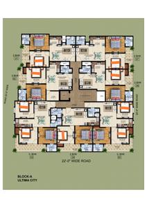 Project Image of 950.0 - 1350.0 Sq.ft 2 BHK Apartment for buy in Vihaan Ultima City Tower 1