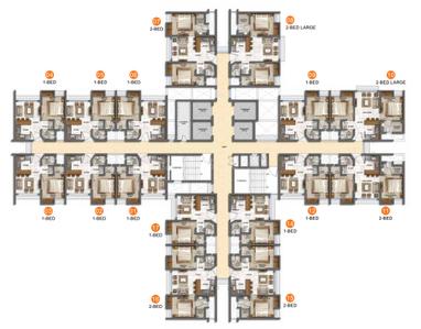 Project Image of 288.8 - 464.57 Sq.ft 1 BHK Apartment for buy in Lodha Quality Home Tower 5