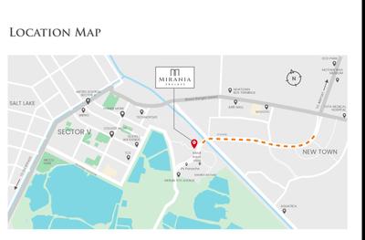 Project Image of 986 Sq.ft 3 BHK Apartment / Flat for sale in Salt Lake City for Rs. 6500000