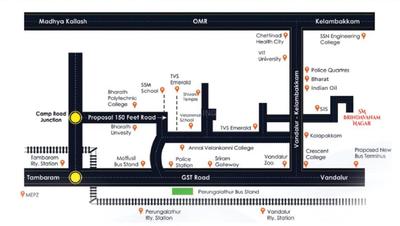 Project Image of 826.0 - 2257.0 Sq.ft Residential Plot Plot for buy in SM Brindavanam Nagar