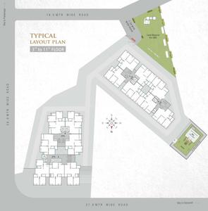 Project Image of 780.0 - 975.0 Sq.ft 2 BHK Apartment for buy in Nathdwar Dreams