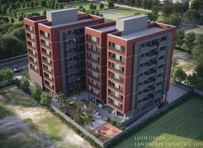 Project Image of 811.38 - 874.24 Sq.ft 2 BHK Apartment for buy in Shree Parijat Pride