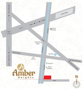 D V Amber Heights Images for Location Plan of D V Amber Heights 1