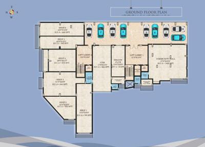 Project Image of 1155.0 - 1665.0 Sq.ft 2 BHK Apartment for buy in Hritam Ram Rupa Height