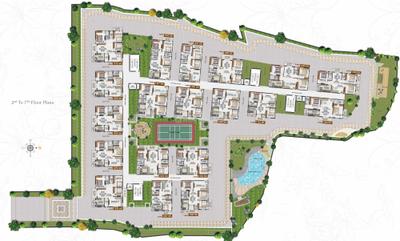 Project Image of 1037.0 - 1599.0 Sq.ft 2 BHK Apartment for buy in Pruthvi Raintree Abode