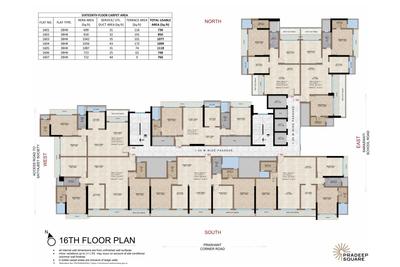 Project Image of 639.0 - 1087.0 Sq.ft 2 BHK Apartment for buy in Squarefeet Pradeep Square