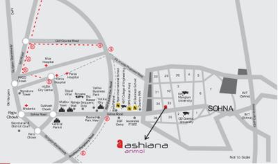 Project Image of 779.85 - 1944.07 Sq.ft 2 BHK Apartment for buy in Ashiana Anmol