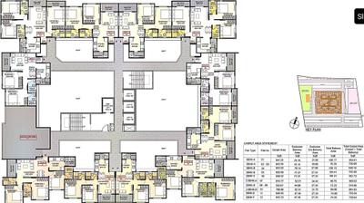 Project Image of 574.0 - 1444.0 Sq.ft 2 BHK Apartment for buy in Purnam