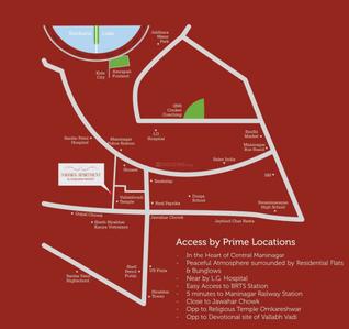 Project Image of 609.88 - 996.2 Sq.ft 2 BHK Apartment for buy in Infinity Sahara Apartment
